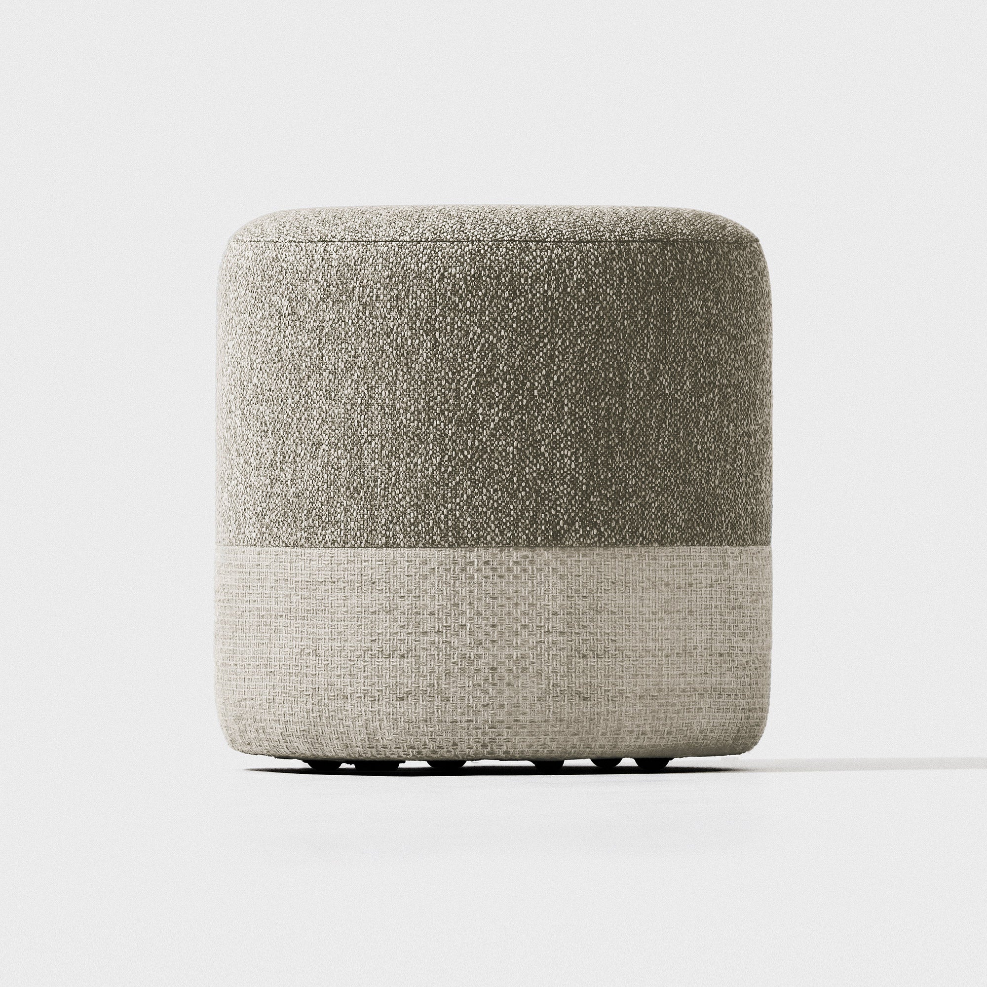 MOTION Stool / light brown + light beige